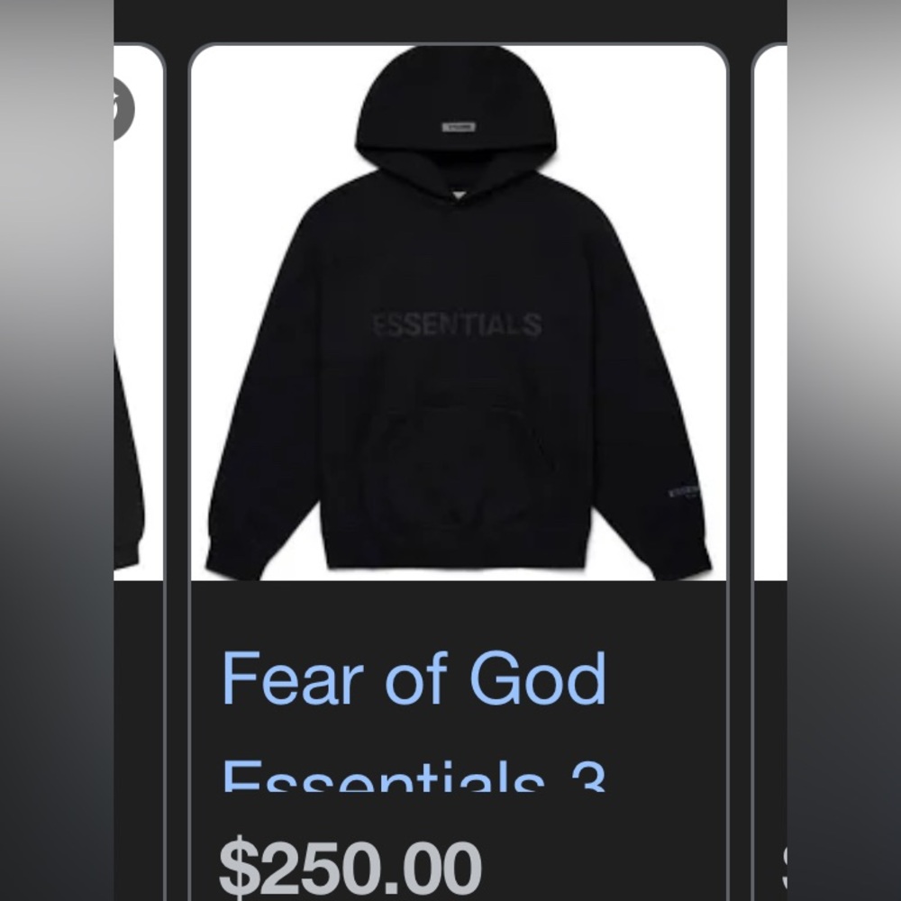 ESSENTIALS HOODIE??!